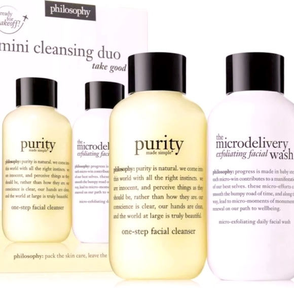 Philosophy Mini Cleansing Duo Face Wash Set - Picture 1 of 1